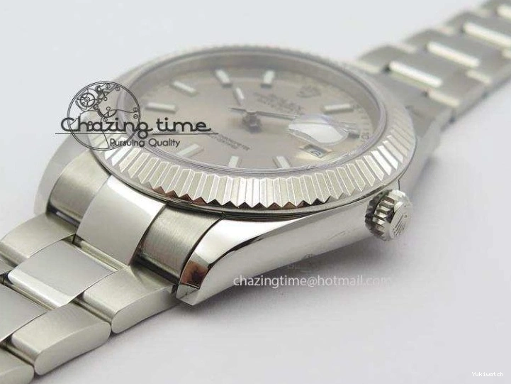 Sliver A3136 Dial II SS 41mm Gray 116334 Datejust On Sticks Bracelet Markers SS 0102